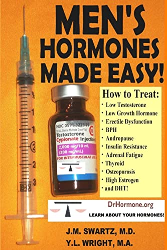 Beispielbild fr Men's Hormones Made Easy!: How to Treat Low Testosterone, Low Growth Hormone, Erectile Dysfunction, BPH, Andropause, Insulin Resistance, Adrenal zum Verkauf von ThriftBooks-Dallas