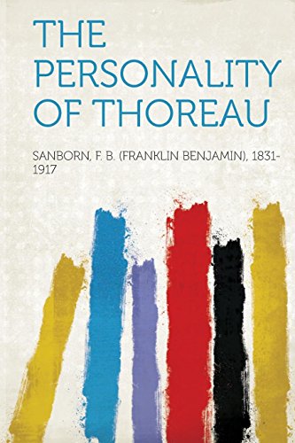 Imagen de archivo de The Personality of Thoreau a la venta por PBShop.store US