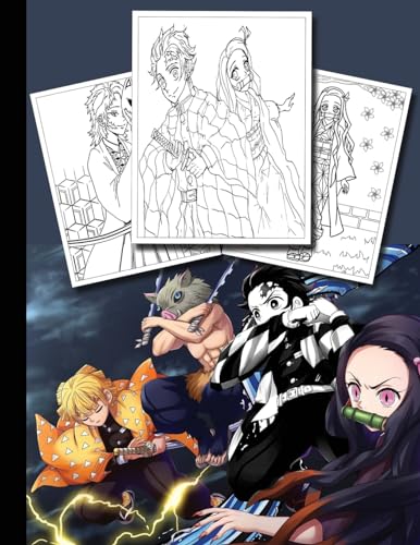 Stock image for Demon Slayer Coloring Book - demon slayer coloring book mitsuri: coloring book demon slayer - demon slayer coloring book adult & teens for sale by GF Books, Inc.