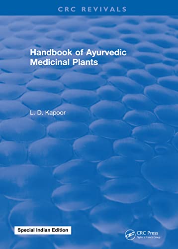 Stock image for CRC HANDBOOK OF AYURVEDIC MEDICINAL PLANTS for sale by Revaluation Books