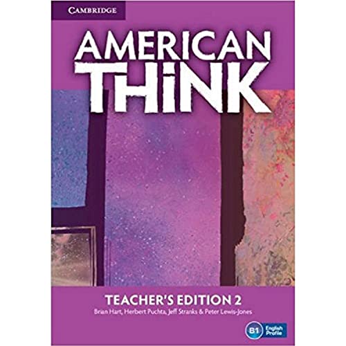 Imagen de archivo de American Think Level 2 Teacher's Edition a la venta por AMM Books