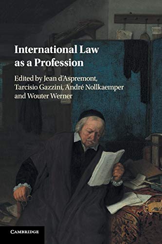 Imagen de archivo de International Law as a Profession a la venta por GF Books, Inc.