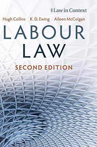 Imagen de archivo de Labour Law (Law in Context) a la venta por GF Books, Inc.