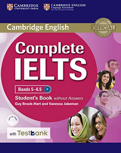 Beispielbild fr Complete IELTS Bands 5 "6.5 Student's Book without Answers with CD-ROM with Testbank zum Verkauf von Bestsellersuk