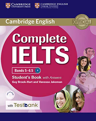 Imagen de archivo de Complete IELTS Bands 5 "6.5 Student's Book with Answers with CD-ROM with Testbank a la venta por Bestsellersuk