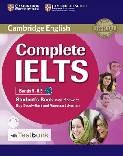 Stock image for Complete IELTS Bands 5 "6.5 Student's Book with Answers with CD-ROM with Testbank for sale by Bestsellersuk
