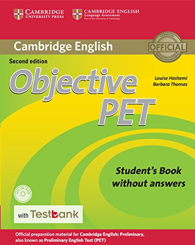 9781316602515: Objective PET Student's Book without Answers with CD-ROM with Testbank