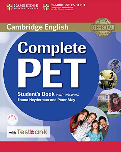 Imagen de archivo de Complete PET Student's Book with Answers with CD-ROM and Testbank a la venta por Orbiting Books