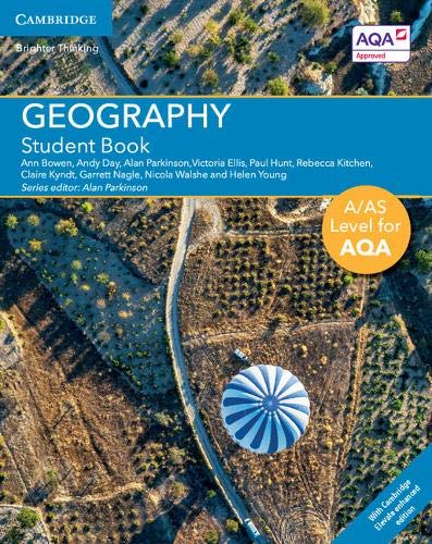9781316603185: A/AS Level Geography for AQA Student Book with Cambridge Elevate Enhanced Edition (2 Years) (A Level (AS) Geography for AQA)