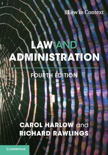 Stock image for Law and Administration (Law in Context) for sale by GF Books, Inc.