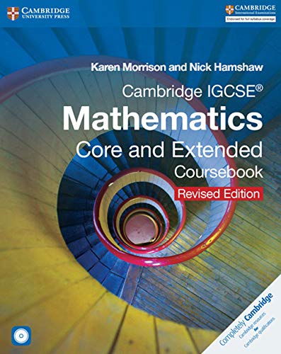 Beispielbild fr Cambridge IGCSE Mathematics Core and Extended Coursebook with CD-ROM (Cambridge International IGCSE) zum Verkauf von WorldofBooks