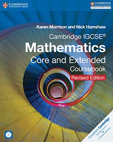 Immagine dell'editore per Cambridge Igcse Mathematics Core and Extended Coursebook [With CDROM] venduto da Buchpark