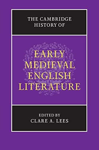 Beispielbild fr The Cambridge History of Early Medieval English Literature (The New Cambridge History of English Literature) zum Verkauf von Hay-on-Wye Booksellers