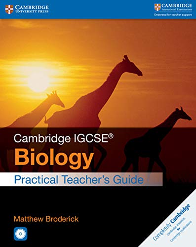 Stock image for Cambridge IGCSE® Biology Practical Teacher's Guide with CD-ROM (Cambridge International IGCSE) for sale by WorldofBooks