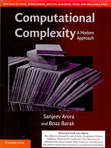 9781316612156: Computational Complexity A Modern Approach