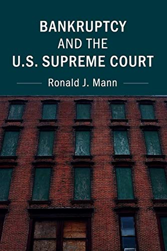 9781316613238: Bankruptcy and the U.S. Supreme Court