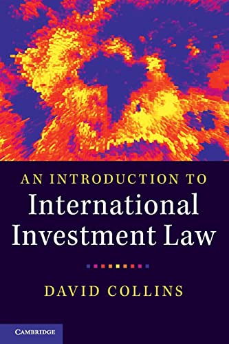 Stock image for An Introduction to International Investment Law for sale by Better World Books: West