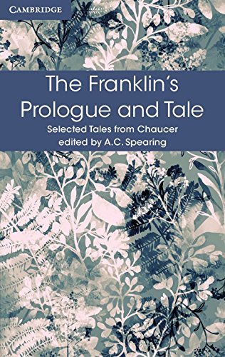 Stock image for The Franklin's Prologue and Tale (Selected Tales from Chaucer) for sale by WorldofBooks