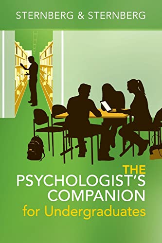 Beispielbild fr The Psychologist's Companion for Undergraduates: A Guide to Success for College Students zum Verkauf von BooksRun