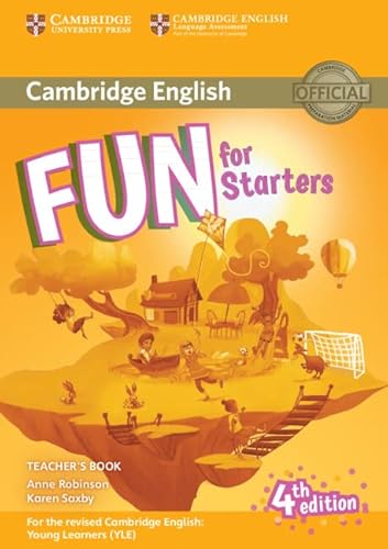 Beispielbild fr Fun for Starters Teachers Book with Downloadable Audio (Cambridge English) zum Verkauf von WorldofBooks