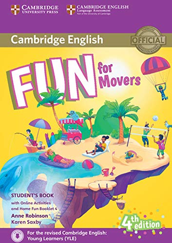 9781316617533: Fun for Movers Student's Book with Online Activities with Audio and Home Fun Booklet 4 (4th edition)