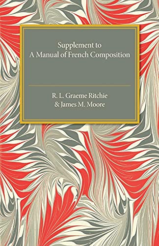 Stock image for Supplement to a Manual of French Composition for sale by Revaluation Books