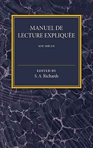Stock image for Manuel de Lecture Expliquee for sale by Chiron Media