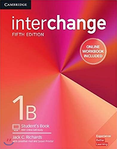 Beispielbild fr Interchange Level 1B Student's Book with Online Self-Study and Online Workbook zum Verkauf von Cambridge Rare Books