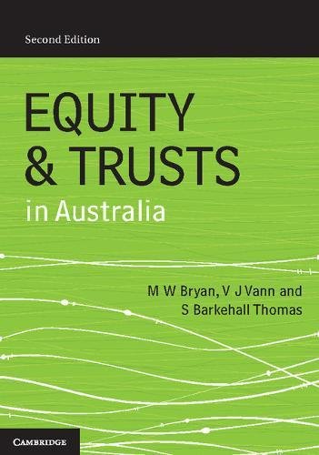 Stock image for Equity and Trusts in Australia for sale by Labyrinth Books