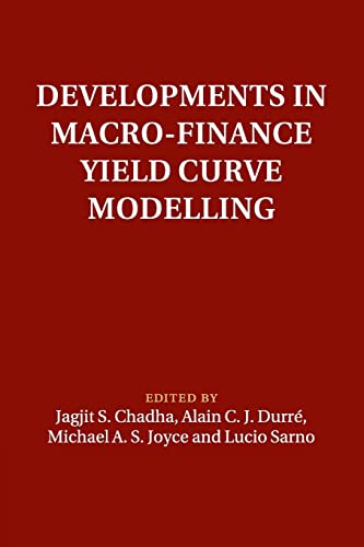 Imagen de archivo de Developments in Macro-Finance Yield Curve Modelling a la venta por Ria Christie Collections