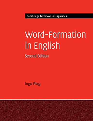 Stock image for Word-Formation in English (Cambridge Textbooks in Linguistics) for sale by medimops