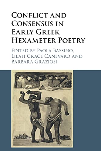 Beispielbild fr Conflict and Consensus in Early Greek Hexameter Poetry zum Verkauf von Revaluation Books
