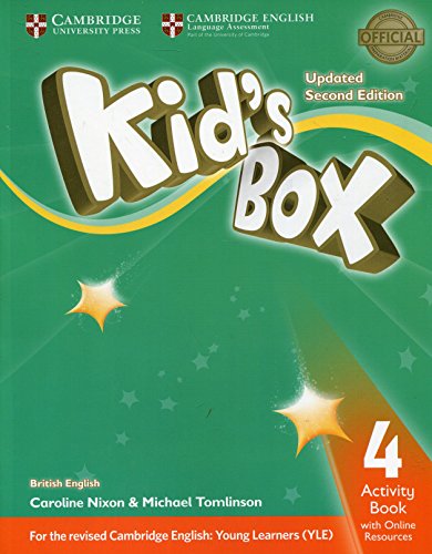 Stock image for Kid's Box Level 4 Activity Book with Online Resources British English for sale by AwesomeBooks