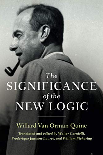 Immagine dell'editore per The Significance of the New Logic venduto da Rarewaves.com USA