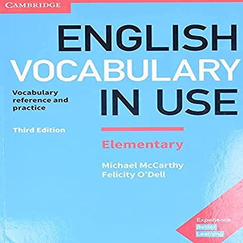 Beispielbild fr English Vocabulary in Use Elementary Book with Answers: Vocabulary Reference and Practice zum Verkauf von medimops