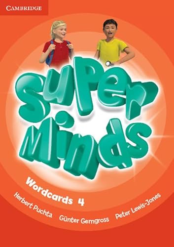 Stock image for Super Minds Level 4 Wordcards (Pack of 89)