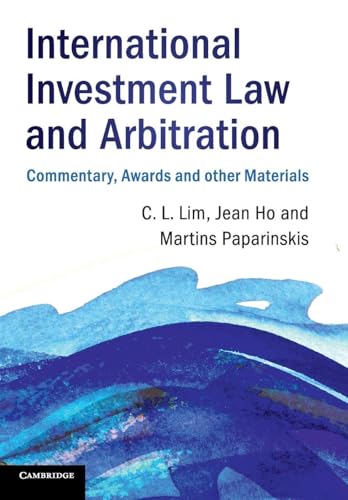 Immagine stock per International Investment Law and Arbitration: Commentary, Awards and other Materials