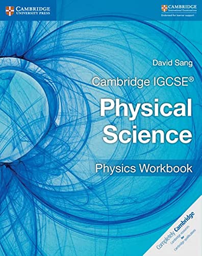 9781316633526: Cambridge IGCSE Physical Science Physics Workbook