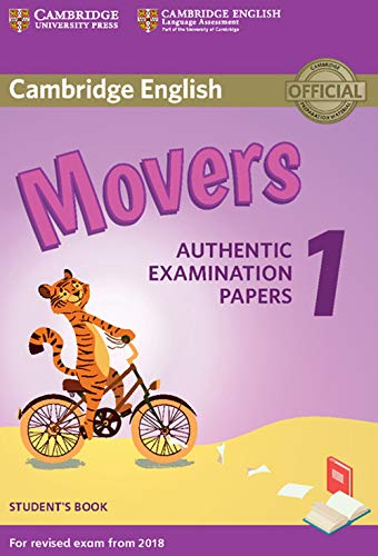 Stock image for Cambridge English Movers 1 for Revised Exam from 2018 Student's Book Authentic Examination Papers Cambridge Young Learners Engli for sale by PBShop.store US