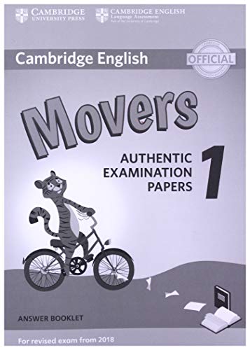 Imagen de archivo de Cambridge English Movers 1 for Revised Exam from 2018 Answer Booklet: Authentic Examination Papers (Cambridge Young Learners Engli) a la venta por AwesomeBooks