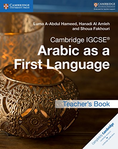 Stock image for Cambridge IGCSE? Arabic as a First Language Teacher's Book (Cambridge International IGCSE) (Arabic Edition) for sale by GF Books, Inc.