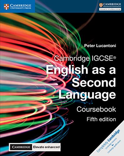 Imagen de archivo de Cambridge IGCSE® English as a Second Language Coursebook with Cambridge Elevate Enhanced Edition (2 Years) (Cambridge International IGCSE) a la venta por AMM Books