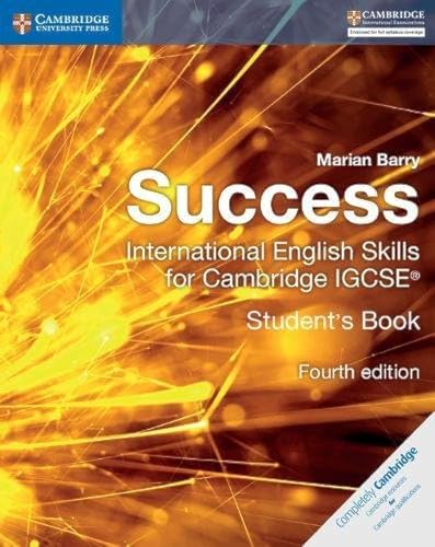 9781316637050: Success International English Skills for Cambridge IGCSE® Student's Book [Lingua inglese]