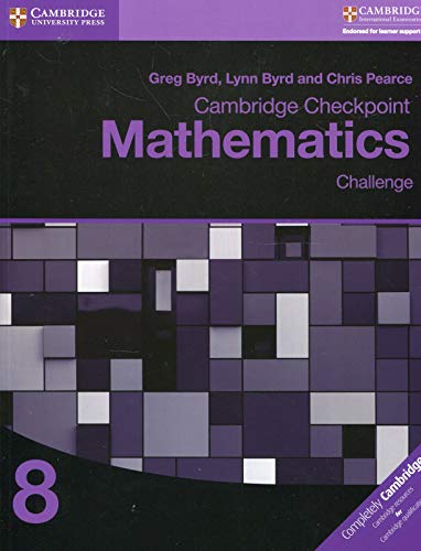 9781316637425: Cambridge checkpoint mathematics. Challenge. Stage 8. Per le Scuole superiori