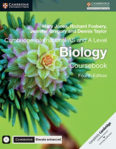 Beispielbild fr Cambridge International AS and A Level Biology Coursebook with CD-ROM and Cambridge Elevate Enhanced Edition (2 Years) zum Verkauf von AwesomeBooks