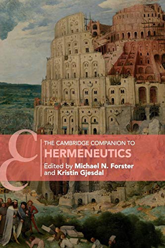 9781316638170: The Cambridge Companion to Hermeneutics (Cambridge Companions to Philosophy)