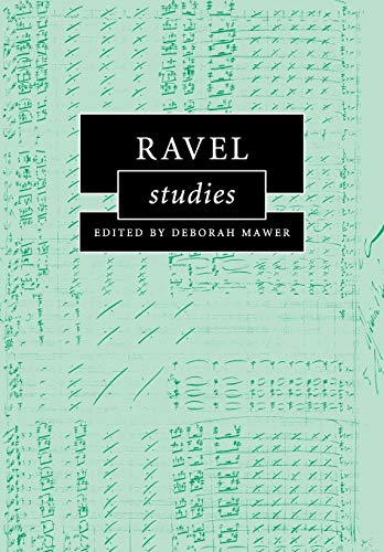 Stock image for Ravel Studies (Cambridge Composer Studies) for sale by GF Books, Inc.