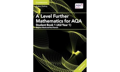 Beispielbild fr A Level Further Mathematics for AQA Student Book 1 (AS/Year 1) with Cambridge Elevate Edition (2 Years) (AS/A Level Further Mathematics AQA) zum Verkauf von WorldofBooks