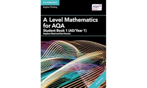 Beispielbild fr A Level Mathematics for AQA Student Book 1 (AS/Year 1) with Cambridge Elevate Edition (2 Years) (AS/A Level Mathematics for AQA) zum Verkauf von WorldofBooks