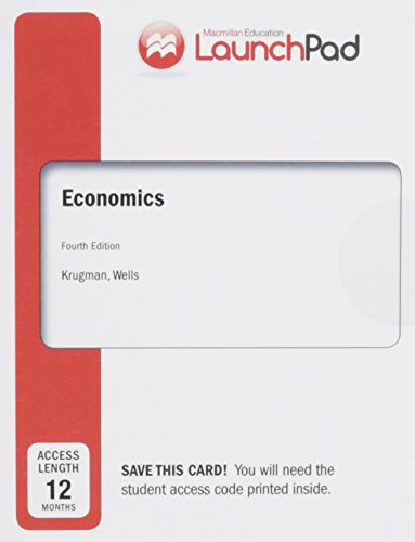 Beispielbild fr LaunchPad for Krugman's Economics 4e (Twelve-Month Access) zum Verkauf von BooksRun